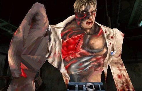 Zombie William Birkin from Resident Evil 2